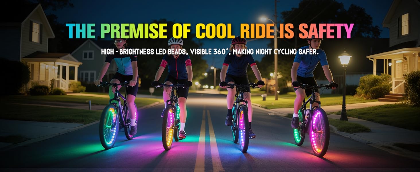 Bicycle wheel lights