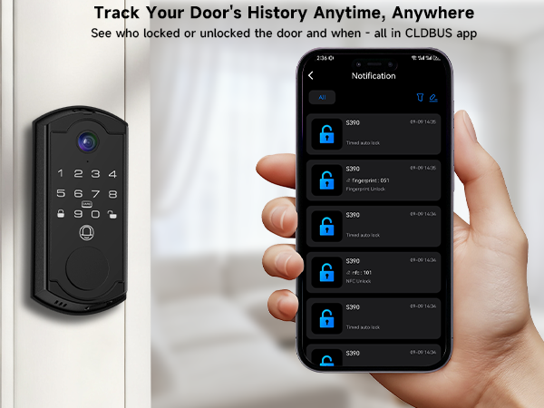 smart deadbolt lock front door lock deadbolt lock