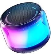 LENRUE Portable Bluetooth Speakers with Colorful Lights, Loud Sound, Small Bluetooth Speaker with...