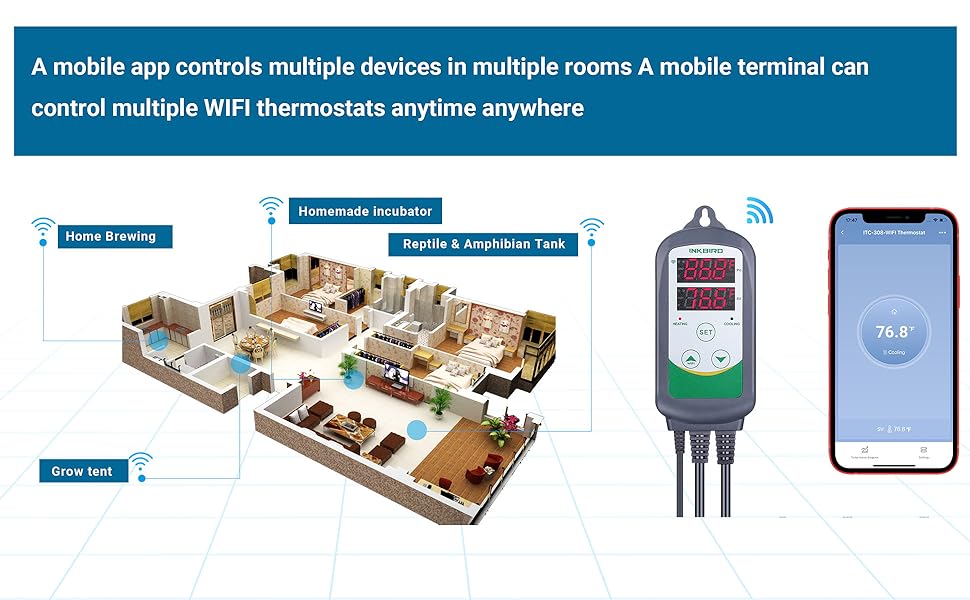 WiFi Digital Temperature Controller