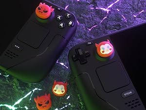 thumstick caps thumb grip caps analog stick caps for steam deck