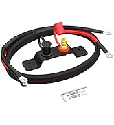 Joinfworld Remote Battery Terminals Heavy Duty Battery Relocation Kit with Bracket Cable Battery ...