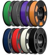 UJOYBIO 3D Printer Filament Elite PLA Plus 1.75mm 2KG, Bundle PLA Filament 1.75mm PRO, Elite PLA+...