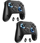 2 Pack Switch 2 Pro Controllers, Wireless Game Controller for Nintendo Switch 2, Switch, Lite, OL...