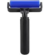 Pwshymi Silicone Dust Removal Roller, Anti Static Cleaner Tool Pasting Tacky Soft Roller for Film...