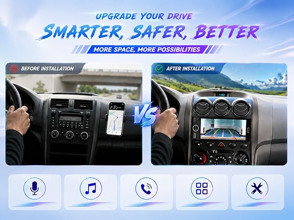 single din stereo