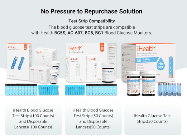ihealth glucose test strips