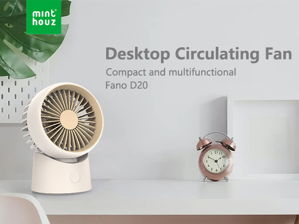 Mini Desktop Circulating Fan