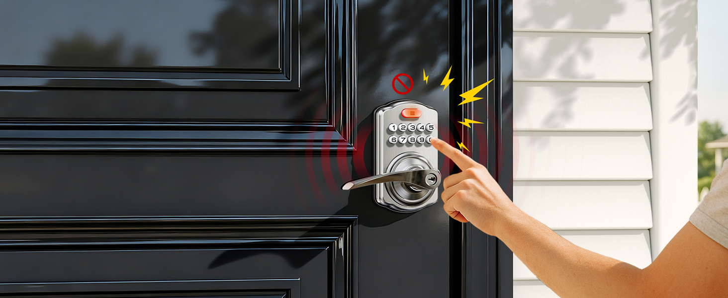 keyless entry door lock