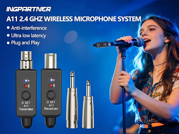 A11 Wireless Microphone System