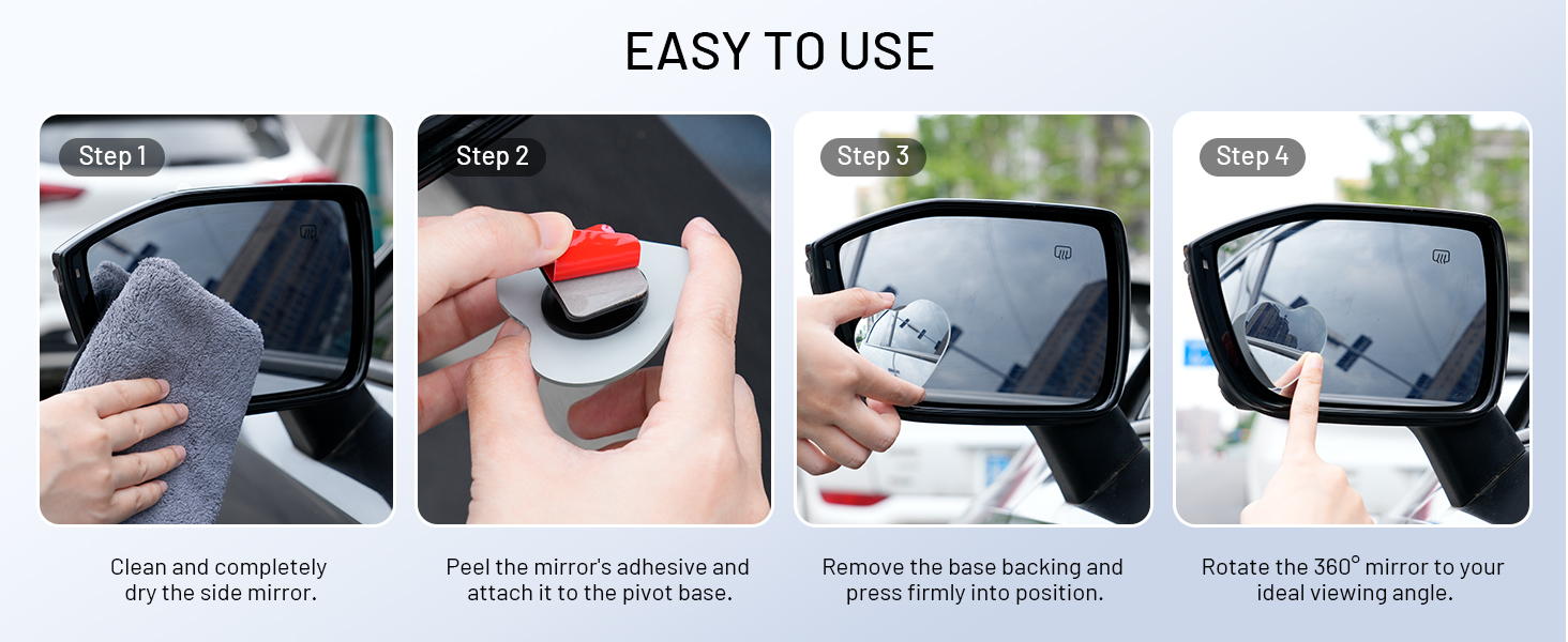 WildAuto Blind Spot Mirror
