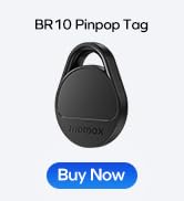 MOMAX Key Finder Smart Tracking Tag Luggage Tracker for Key, Backpack, Wallet, Pets Works with Ap...