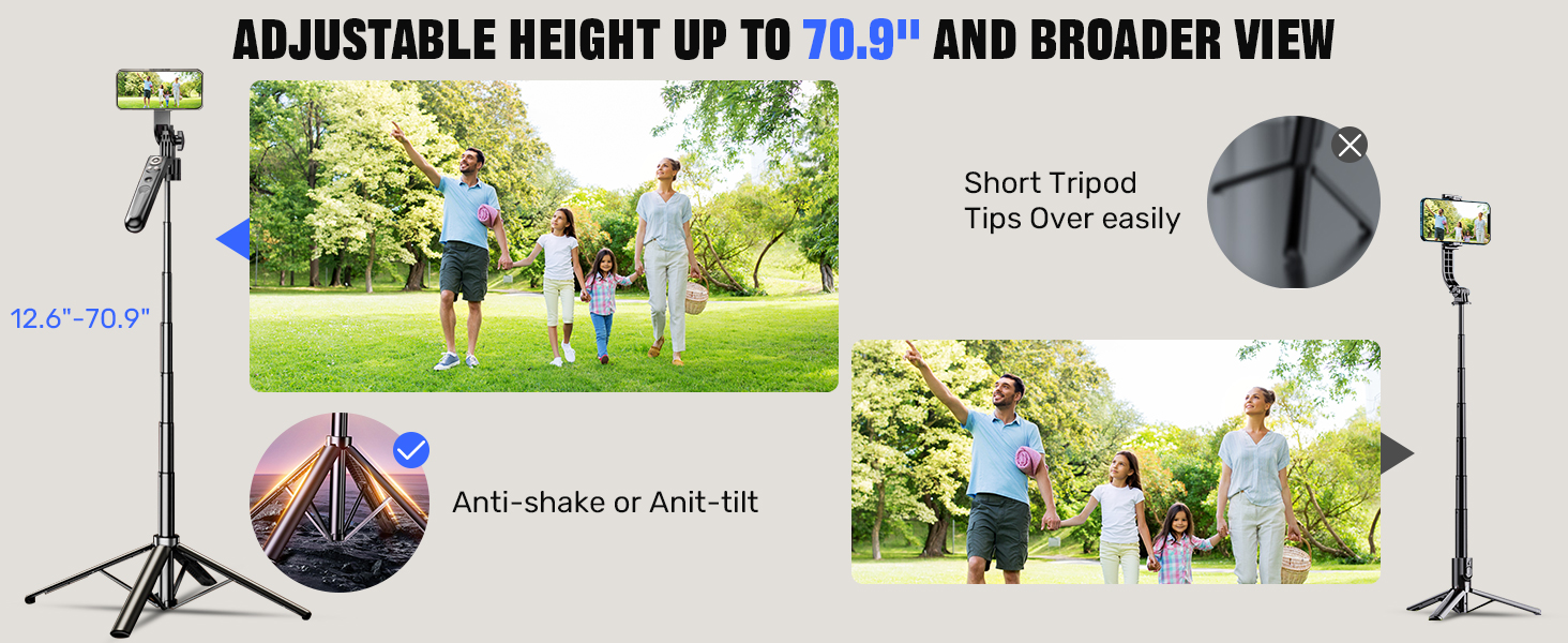 face tracking tripod for iPhone