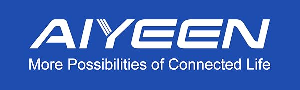 AIYEEN USB-C Female to USB-A Male Adapter