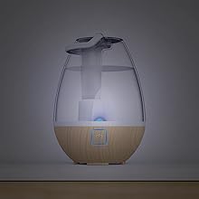 Optional soothing nighlight.