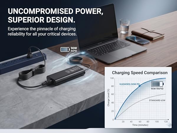 90W USB C Laptops Charger Fast Charger