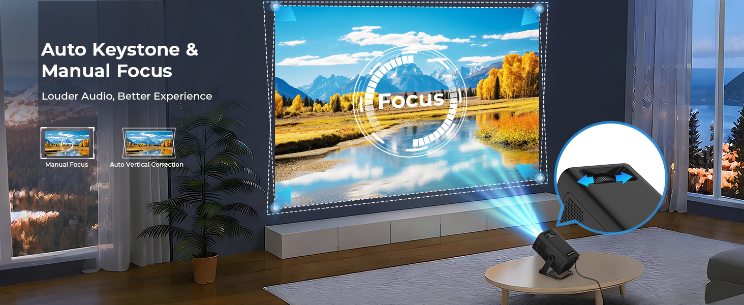 mini projector with wifi and bluetooth