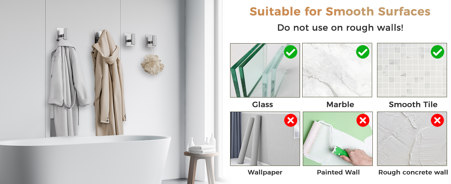 shower hooks for inside shower