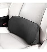 Zpana Car Lumbar Support Pillow, Memory Foam Vehicle Seat Lower Back Support Cushion for Back Pai...