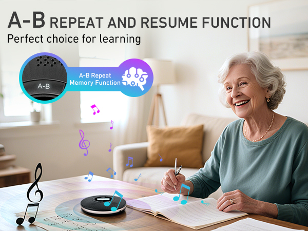 Anti Skip Portable CD Player