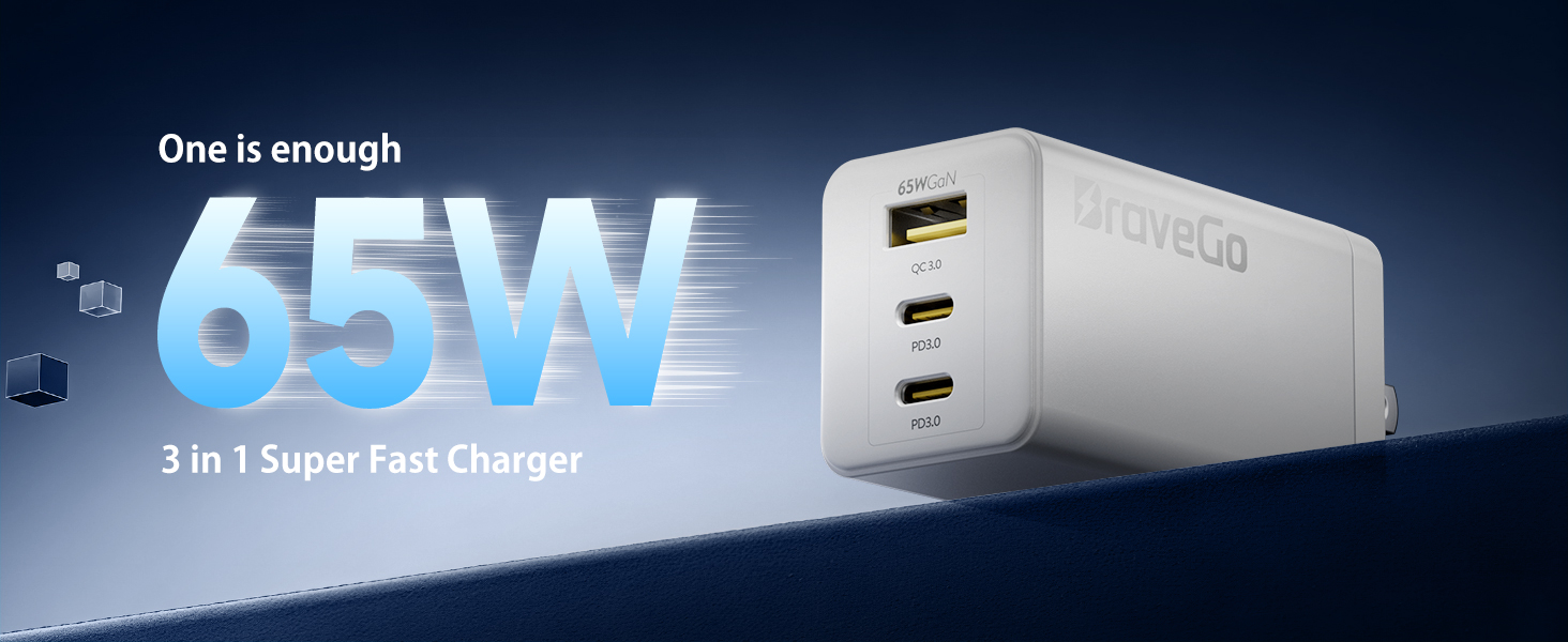 65W Charger Block