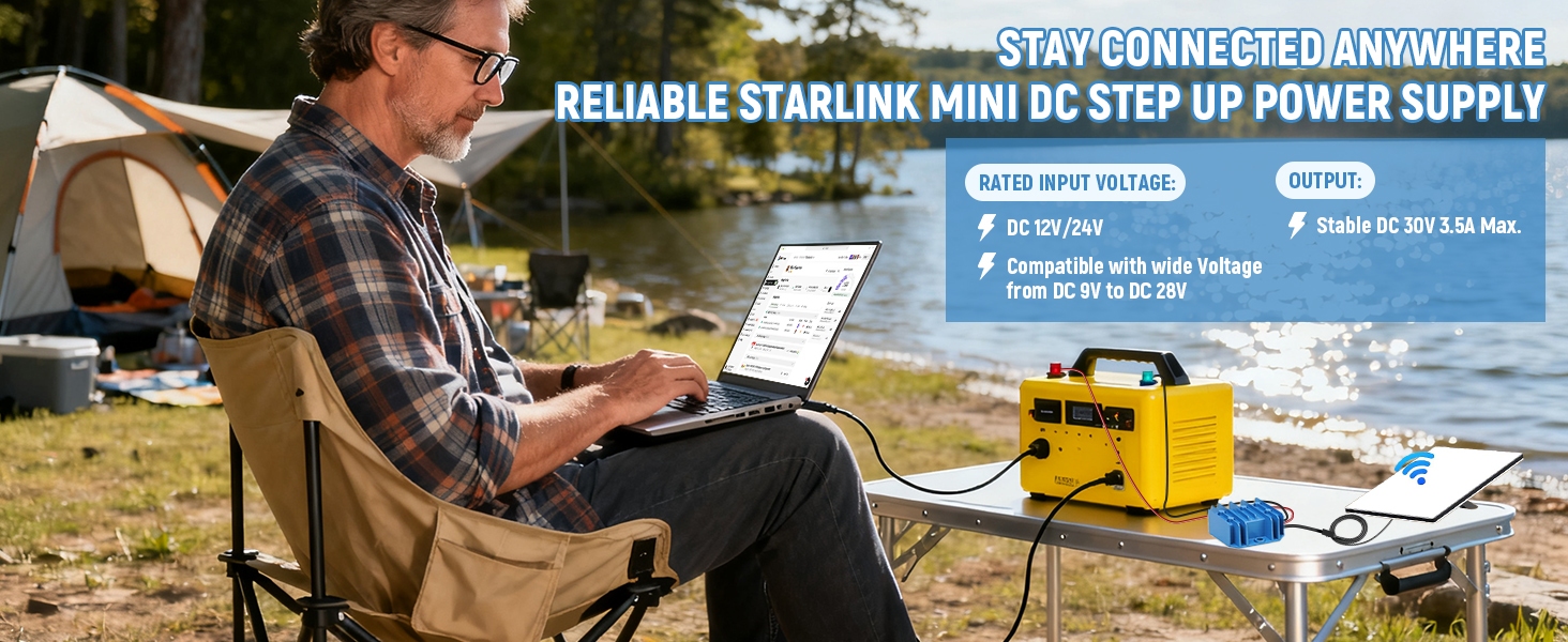 starlink mini power supply