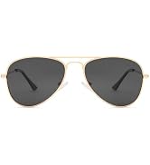 Pro Acme Kids Aviator Sunglasses for Boys Girls, Polarized Small Face for Youth Juniors Age 3-18,...