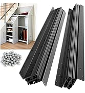 BAIDICE Heavy Duty Undermount Drawer Slides 260 lbs Load Capacity 1 Pair Full Extension Ball Bear...