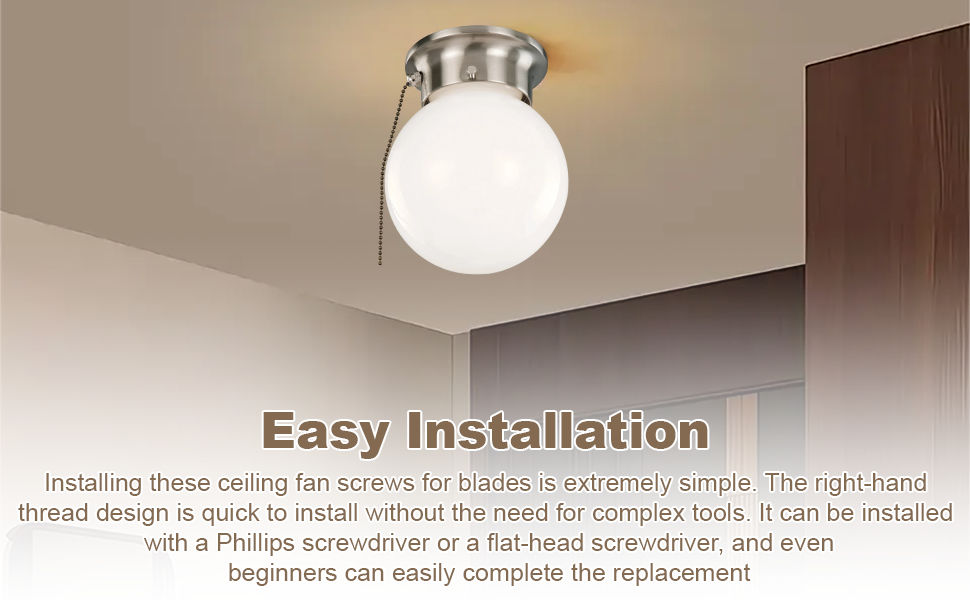 ceiling fan light cover hardware