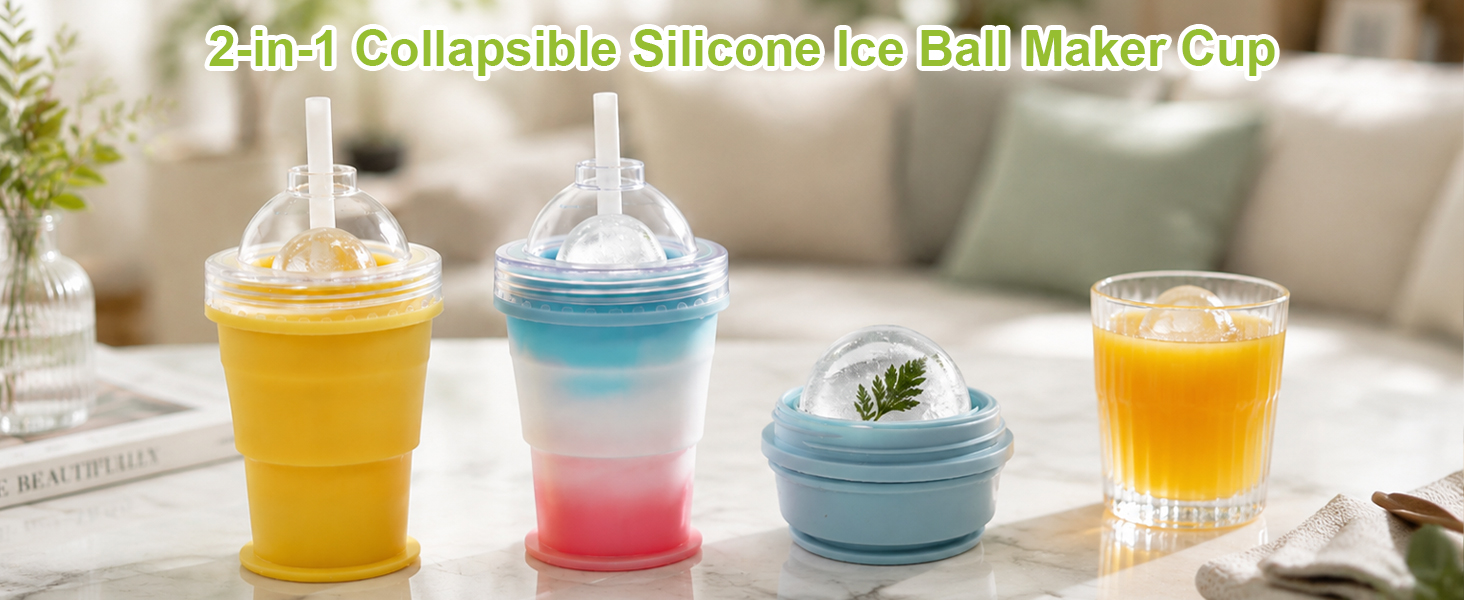 Silicone Ice Ball Cup