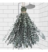 Oning 24 PCS Real Dried Eucalyptus Stems for Shower Hanging-17'' Large Preserved Eucalyptus Showe...