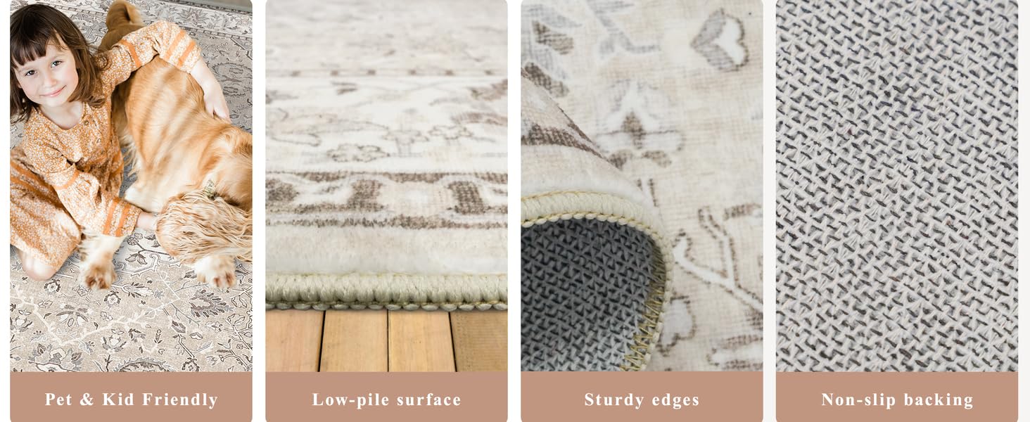 area rug-beige