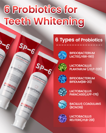 SP-6 Probiotic Whitening Toothpaste, SP-6 Probiotic Toothpaste
