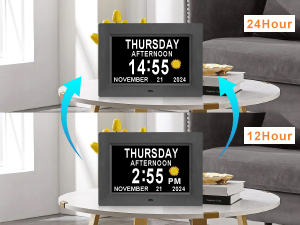 Digital Clock Large Display Alzheimers Clock