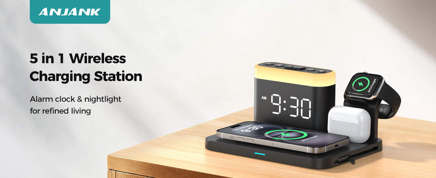 ANJANK Wireless Charging Station