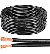 16/2 Low Voltage Landscape Lighting Wire, 16-Gauge 2-Conductor 50 Feet, Direct Burial Electrical ...