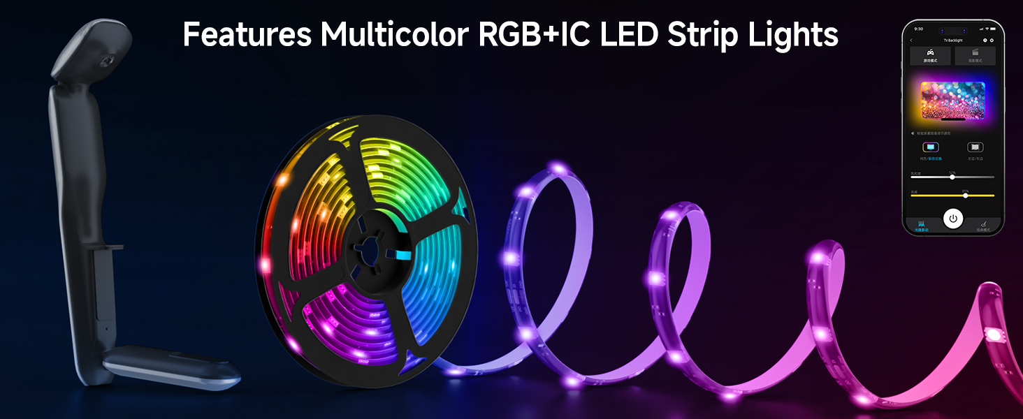 tv lights that change with tv