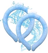 Neck Cooling Tube, Reusable Wearable Cooling Neck Wraps for Summer Heat, Cooling Starts at 28°C, ...