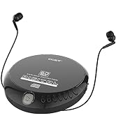 Coby Portable Compact Anti-Skip CD Player – Lightweight & Shockproof Music Disc Player w/ Pro-Qua...