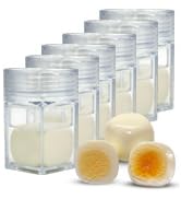 Eggssentials Square Egg Mold - Hard Boiled Egg Maker - Pack of 6 - Transparent Silicone