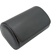 HUYUTAWE Watch Travel Case Portable Organizer - Luxury Watch Roll Travel Box Recycled Leather Wat...