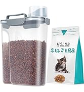 TBMax Large Cat Food Storage Container, Portable Dog Food Container with Upgraded Large Spout and...