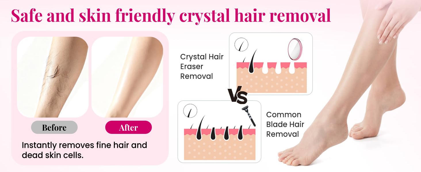 crystal hair remover