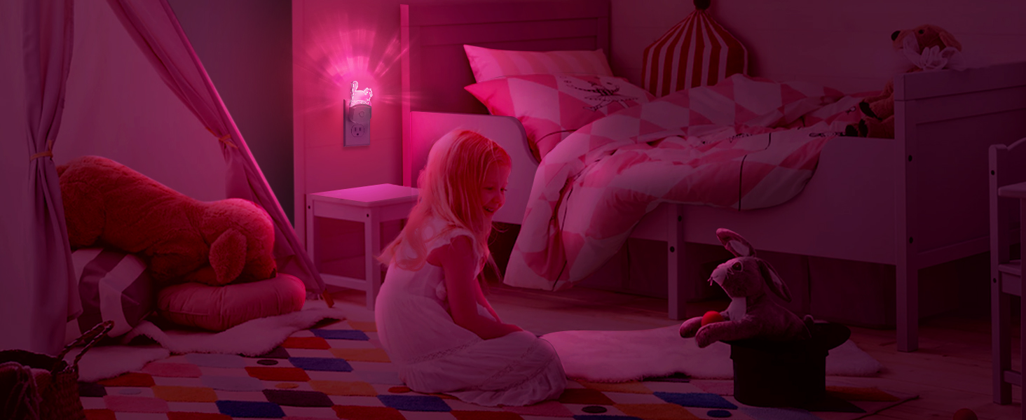 baby girl night light