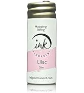 Ink Permanent White Brow Mapping String [100 Ft Bottles - 30 m] Pre-Inked Mapping String for Perm...