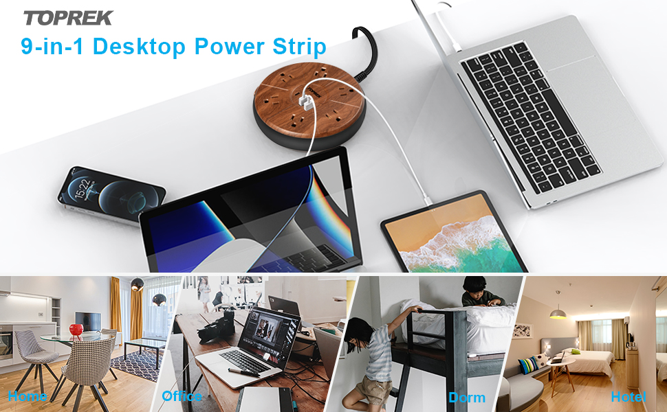 Power Strip for Desk &amp;amp; Table