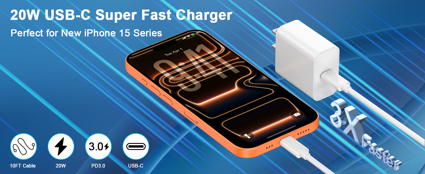 iphone 17 charger 10ft