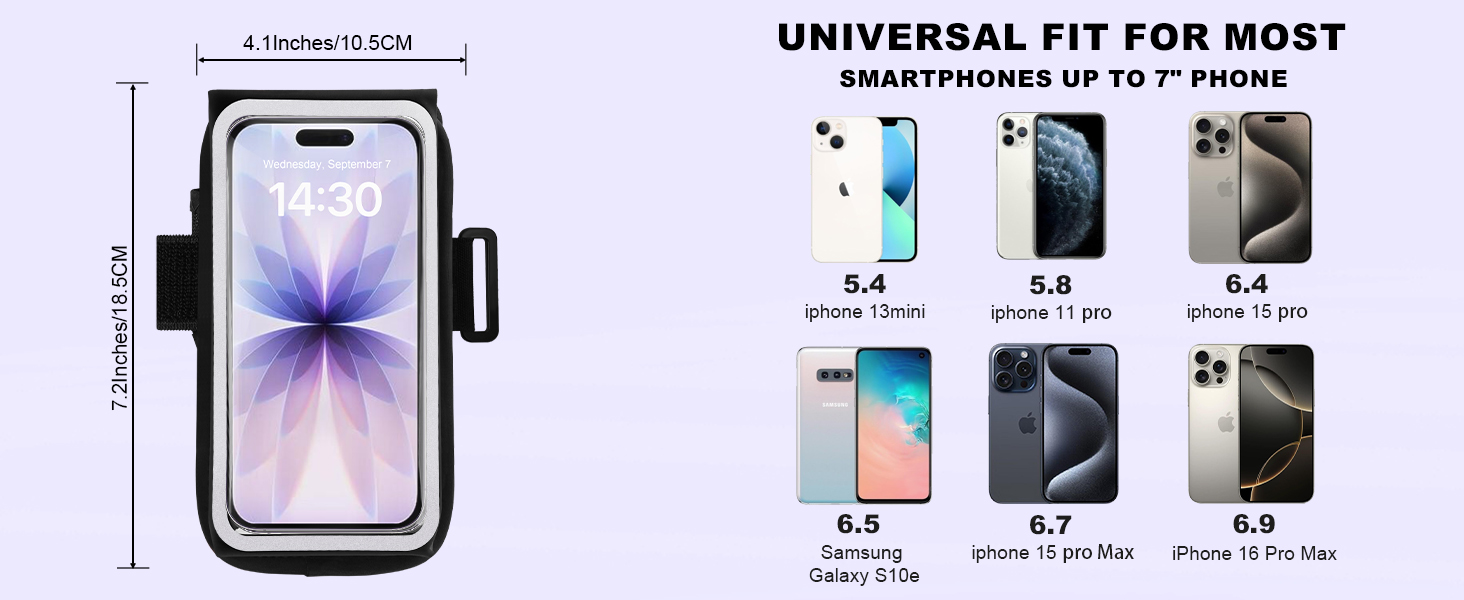 iPhone Running Armband Touchscreen Armband iPhone Armband Waterproof Touchscreen iPhone Armband