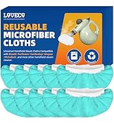 LOVECO 10 Pack Universal Steam Cloths for Handheld Steam Cleaner, Compatible with Bissell Steam S...