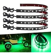Car Led Strip Lights 32CM Waterproof Led Light Strips for Cars Motorcycles Golf Cart Interior &amp; E...